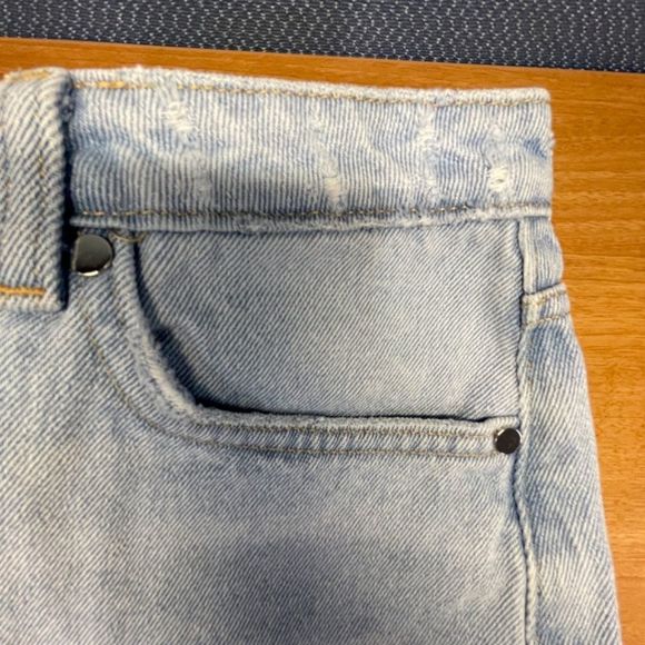 H&M distressed denim skirt size M 10 - Picture 12 of 12